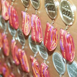 Medals for Ballroom Dancing, Gay Games, Sydney Town Hall, George Street Sydney, 2002