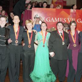 Winners, Ballroom Dancing competition Gay Games, Sydney Town Hall, 2002