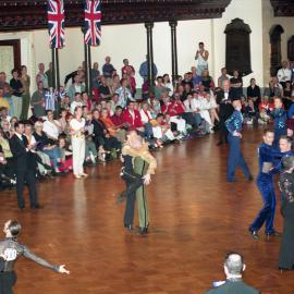 Ballroom dancing competitors, Gay Games, Sydney Town Hall, 2002