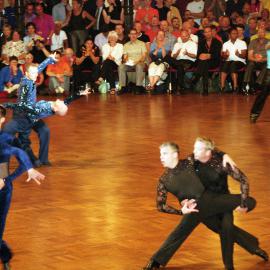 Ballroom dancing competitors, Gay Games, Sydney Town Hall Sydney, 2002