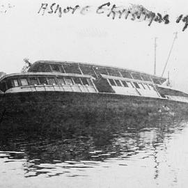 CYGNET ex EAGLE 1882-1931, ashore.