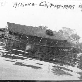 CYGNET ex EAGLE 1882-1931 ashore.