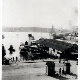 FAIRLIGHT PS. in Quay, early 1900s.