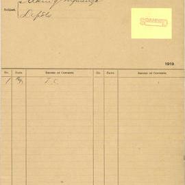 File - Closure of influenza depots, 1919