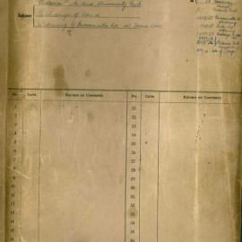 File - Exchange of land at Victoria Park and University Park and widening of Parramatta Road Broadway, 1919