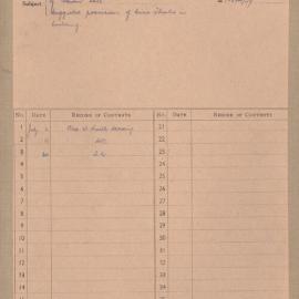 File - Civic theatre, proposed library building, Kent Street Sydney, 1944