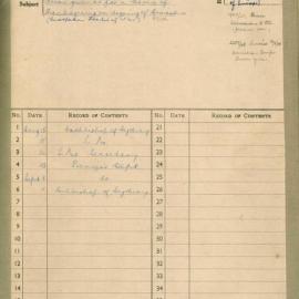 File - Service of Thanksgiving on signing of Armistice, 1945