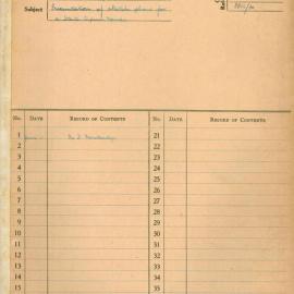 File - Sketch plans for a State Opera House, Martin Place, 1934