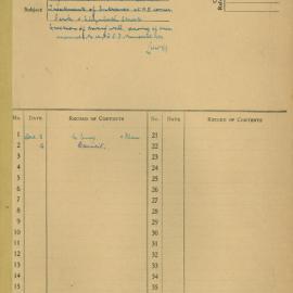 File - Hyde Park, Northern section, corner Park and Elizabeth Streets Sydney, 1935