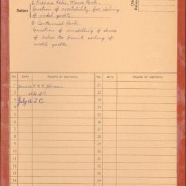 File - Remodelling to permit sailing of model yachts, Kippax Lake, Moore Park, 1963