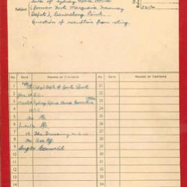 File - Exemption from rating, Site of Sydney Opera House, Bennelong Point, 1958-1959