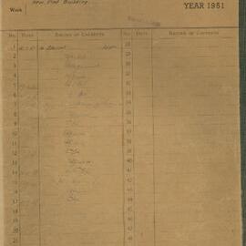 Building Application - New flats building, 5 Onslow Avenue Elizabeth Bay, 1951-1953