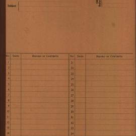Secretary, CA Simms, Dept. of Public Health - Town Clerk. Notice of complaint by M. Walker, 56