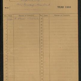 Building Application - New building of home units, 41-49 Roslyn Gardens Elizabeth Bay, 1966-1968