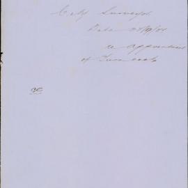 City Surveyor - Town Clerk. Re appointment of Turncock and Main Repairer - M. Cullen
