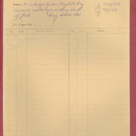 Development Application - Residential block flats at 50-58 Roslyn Gardens Rushcutters Bay, 1963-1964