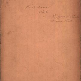 File - Petition about unsatisfactory condition of Kippax Lake, Moore Park, 1909