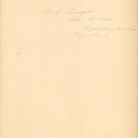 City Surveyor - Town Clerk. Regrading tramline King Street [between Pitt & Elizabeth Streets]