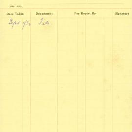 City Surveyor. Minute Paper re Public Works Dept - notification of dedication and vesting of land