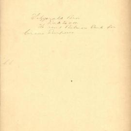 File - Request for rental of Belmore Park for circus, 1905
