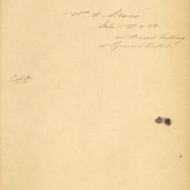File - Request for a couple of nights of mixed bathing, Pyrmont Baths, 1906-1907
