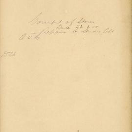File - Comptroller of Stores - Town Clerk. Repairs to studio lift in Queen Victoria Building [Quote from 