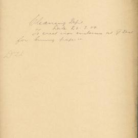 File - Cleansing Dept - Town Clerk. The need to erect an enclosure near destuctor for the purpose of