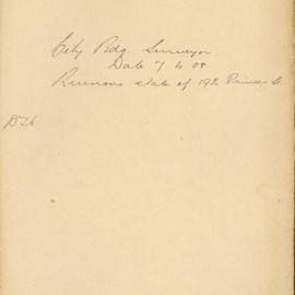 File - City Building Surveyor - Town Clerk.Ruinous state of 192 Princes Street.