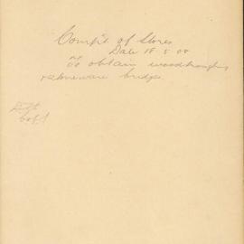 File - Corporation Assets and Stores Comptroller's office - Town Clerk. To purchase woodtroughing and