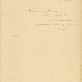 File - Raine & Horne - Town Clerk. Disturbances of pavement fronting Imperial Arcade