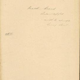 File - Department of Public Health - Town Clerk. Defective W.C. at 96 Surrey Street, Darlinghurst