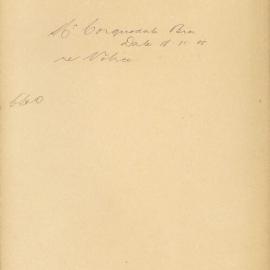 File - McCorquodale Bros. - Town Clerk. Notice for mesh netting of gratings and cisterns