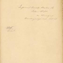File - Imperial Arcade Electric Supply Co. Ltd - Town Clerk. For Council to take over supply of