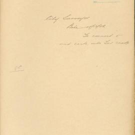 File - City Surveyor's Office - TC [To convert 5 mud carts into tar carts]