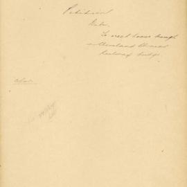 File - Petition to erect horse trough in Cleveland Street near Railway Bridge, 1909