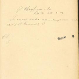 File - G. Mayhew & Co. [For permission to erect extra sanitary accommodation at No. 8 O'Connell Street.]