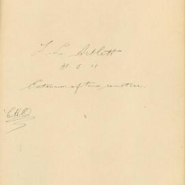 Mr. F.L. Artlett, Estate Agent, requests an extension of time for notice on  "Pretoria", Robert St. 