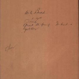 W.C. Bird, contractor, asks for guttering to be extended Greek Street Camperdown.