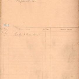 File -  Zoological Society's grounds and lease to NSW Zoological Society, 1913