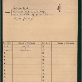 File - Belmore Park, removal of fence & hedge & provision of garden beds on Hay St frontage, 1949