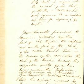 Report of complaint of deficiency of weight at Hay, corn and cattle market, 1844