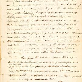 Report on various markets, 1842