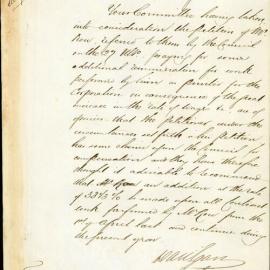 Report on a petition from contractor for printing for increase, 1853