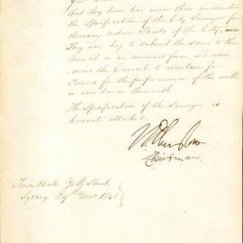 Report on the cleansing of certain streets, 1848-1849