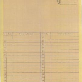 File - Camperdown Memorial Rest Park correspondence, 1960-1962
