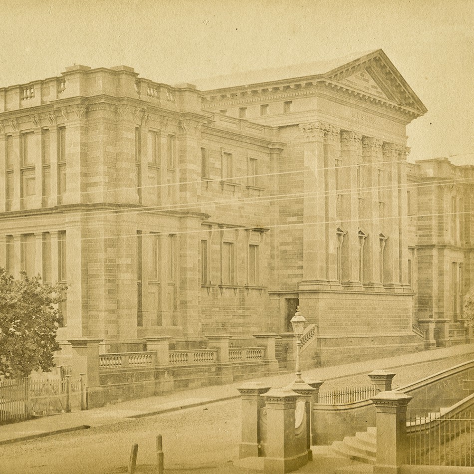 The Australian Museum, College Street Sydney, 1879 (A-00029536)