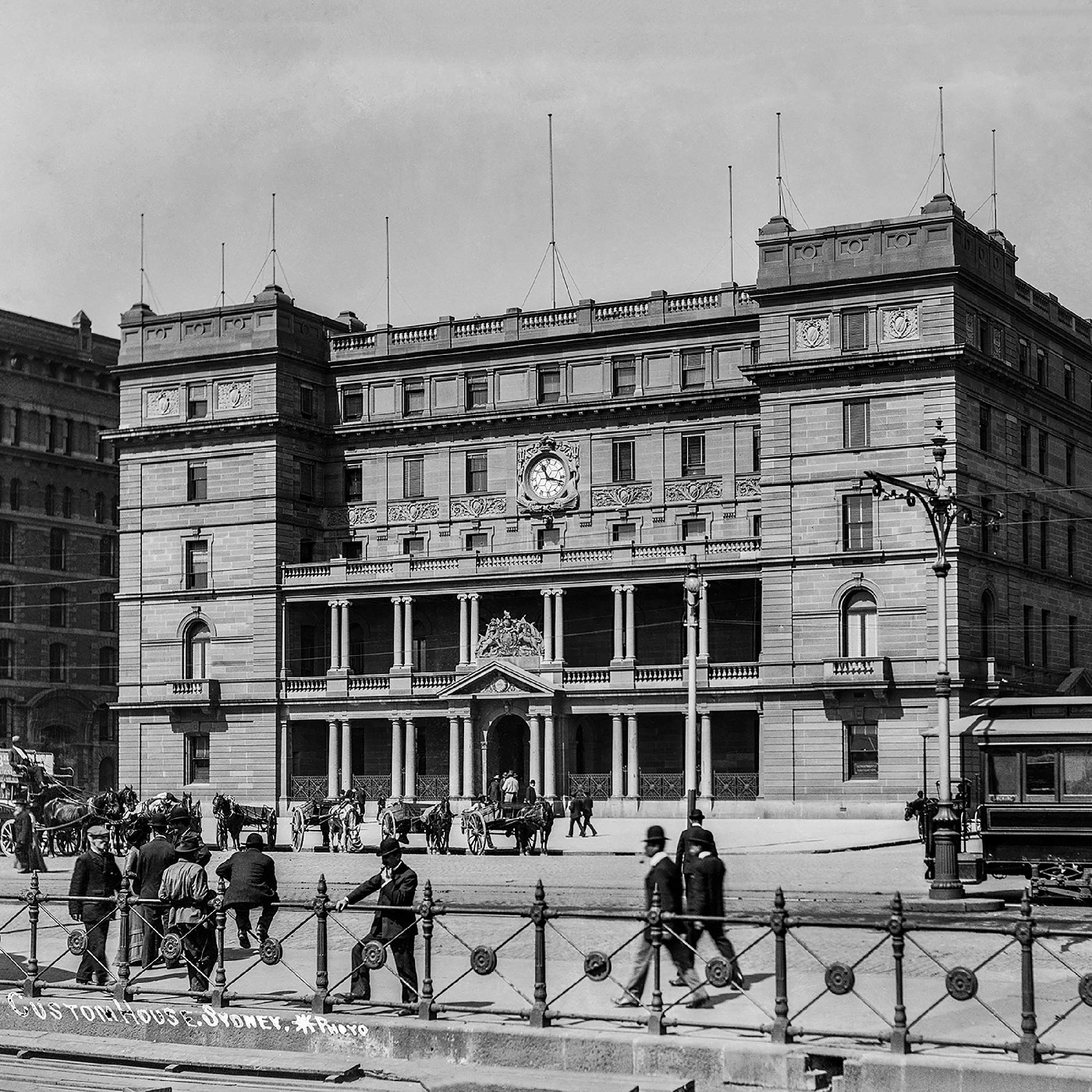 Customs House, Alfred Street Sydney, circa 1902 (A-01170712)
