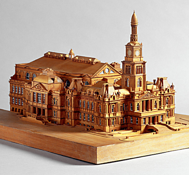 Scale model - Sydney Town Hall, 1970 (CC-000004)
