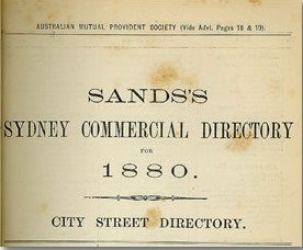 Sands Postal Directory, Newtown 