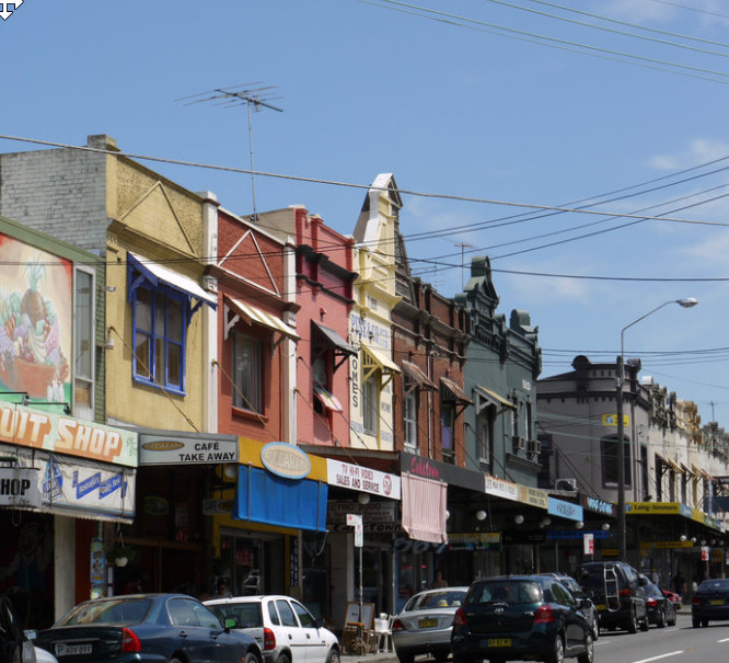 Northerly view, South King Street Newtown, 2008 
(A-00061660)